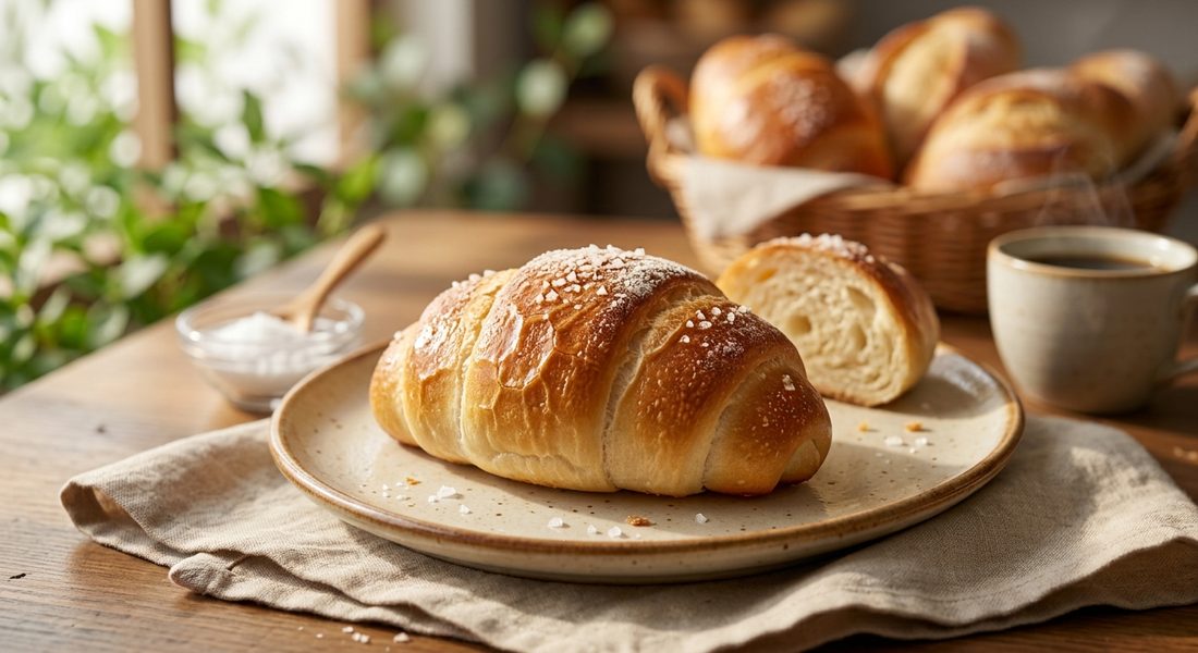 ชิโอะปังเนยสดเกลือ Hakata Salt อบสดใหม่ ร้าน OVEN Bangkok